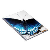 Carnet Beau papillon bleu (Côté Droit)