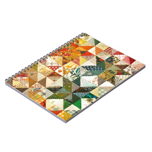 Carnet Beau patchwork (Côté gauche)