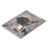 Carnet Beau pointeur avec faisans (Côté gauche)