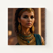 Carnet Beau portrait de femme égyptienne (Dos)
