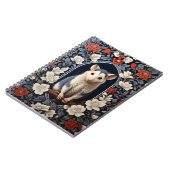Carnet Beau Possum Fleurs Inspirées de William Morris (Côté gauche)