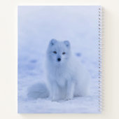 Carnet Beau renard arctique (Dos)