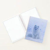Carnet Beau renard arctique (Intérieur)