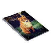 Carnet Beau Renard Rouge (Côté Droit)