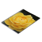 Carnet Beau rose jaune (Côté gauche)