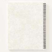 Carnet Beau Sorrel Horse Portrait (Dos)