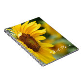 Carnet Beau tournesol (Côté Droit)