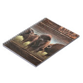 Carnet Beau troupeau de bisons (Côté gauche)