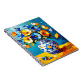 Carnet Beau vase de fleurs (Côté Droit)