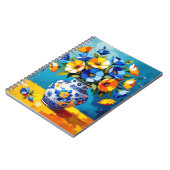 Carnet Beau vase de fleurs (Côté gauche)