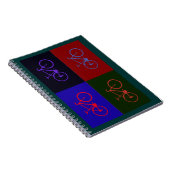 Carnet beau vélo . vélo . thème vélo (Côté Droit)