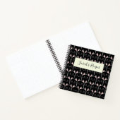 Carnet Beaucoup de Motif de chats noirs (Intérieur)