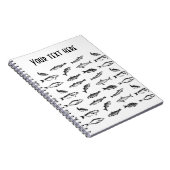 Carnet Beaucoup de poissons : une collection de natation (Côté Droit)