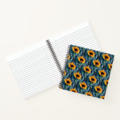 Carnet Beaucoup de tournesols ensoleillés.... (Intérieur)