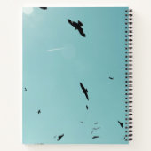 Carnet Beaucoup d'oiseaux et un controle (Dos)