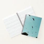 Carnet Beaucoup d'oiseaux et un controle (Intérieur)