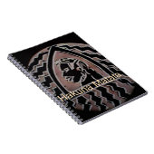 Carnet Beauté africaine : Bongo Massai Portrait Art Triba (Côté Droit)