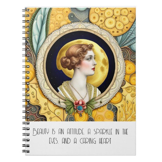 Carnet Beauté Art Nouveau (Devant)