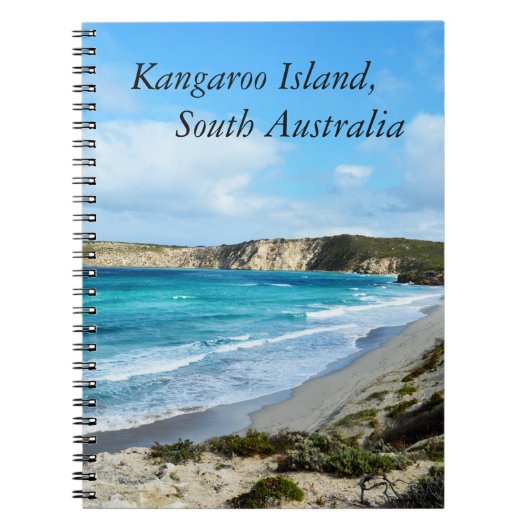 Carnet "Beauté capturée : Littoral Iconique Kangaroo Isla (Devant)