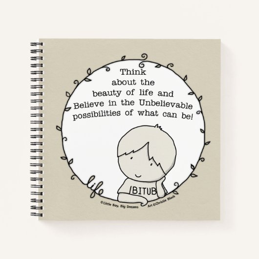 Carnet Beauté de la vie (Devant)