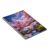 Carnet Beauté du ruisseau et du pont Sakura (Côté Droit)