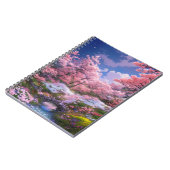 Carnet Beauté du ruisseau et du pont Sakura (Côté gauche)