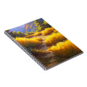 Carnet Beauté du sentier sur la colline de l'herbe jaune (Côté Droit)