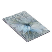 Carnet Beauté élégante Moderne Abstraite Fractal Art Flow (Côté Droit)