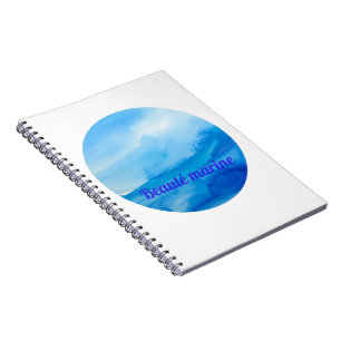 Carnet Beauté marine vague