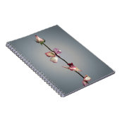 Carnet Beauté Rose moderne et sentiment de bête (Côté Droit)
