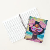 Carnet Beauté tropicale dans les tons roses (Intérieur)