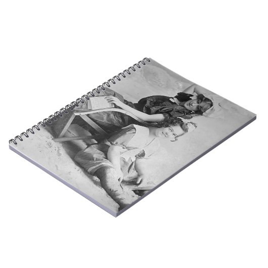 Carnet Beautés de bain - Robe de plage du début du siècle (Côté gauche)