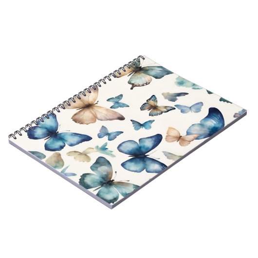 Carnet Beautés papillons (Côté gauche)