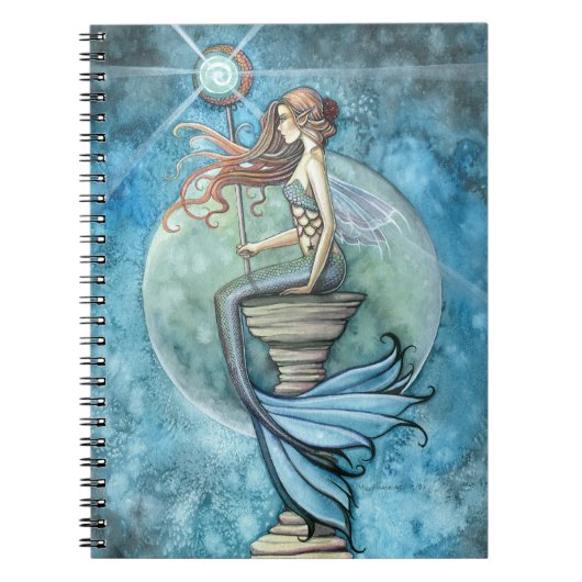 Carnet Beautifu Mermaid et Moon (Devant)