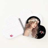 Carnet Beautiful Floral Anime Girl – Soft Pastel Aesthe (Intérieur)