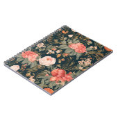 Carnet Beautiful Floral Rose Flowers (Côté gauche)