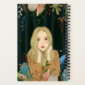 Carnet Beautiful Girl IIlustration Notebook (Verso)