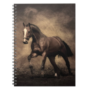 Carnet Beautiful horse throw pillow