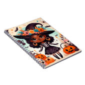 Carnet Beautiful little witch halloween party (Côté Droit)