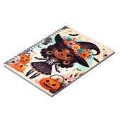 Carnet Beautiful little witch halloween party (Côté gauche)