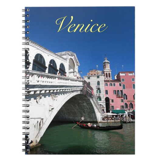 Carnet Beautiful Venice, Rialto Bridge (Devant)