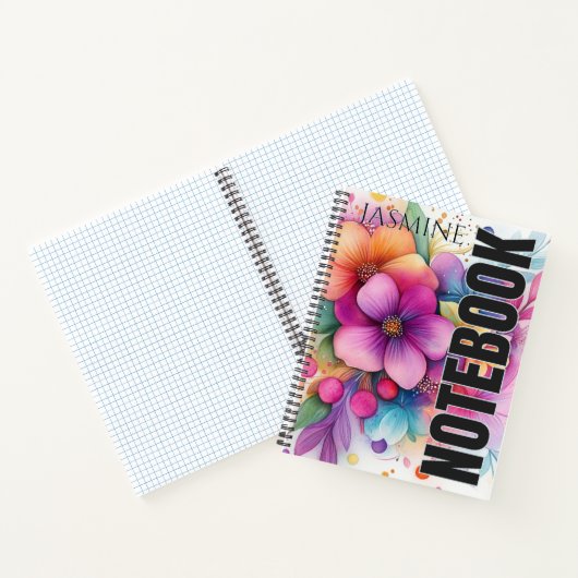 Carnet Beautiful Vibrant Floral Explosion (Intérieur)