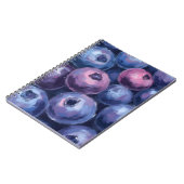 Carnet Beaux Bleuets | Peinture de Fruits (Côté gauche)