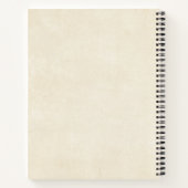 Carnet Beaux Chevaux Style Boho Occidental (Dos)