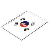 Carnet Beaux Meilleurs voeux Corée du Sud Joyeux Noël (Côté gauche)