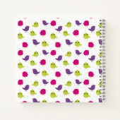 Carnet Beaux oiseaux colorés (Dos)