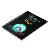 Carnet Beaux Peacocks Inspiration personnalisée (Côté gauche)