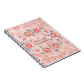 Carnet Beaux plans de Fête des mariées de couronne rose f (Côté Droit)