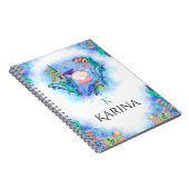 Carnet Bébé animal marin de mer de mer mignonne (Côté Droit)