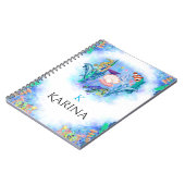 Carnet Bébé animal marin de mer de mer mignonne (Côté gauche)